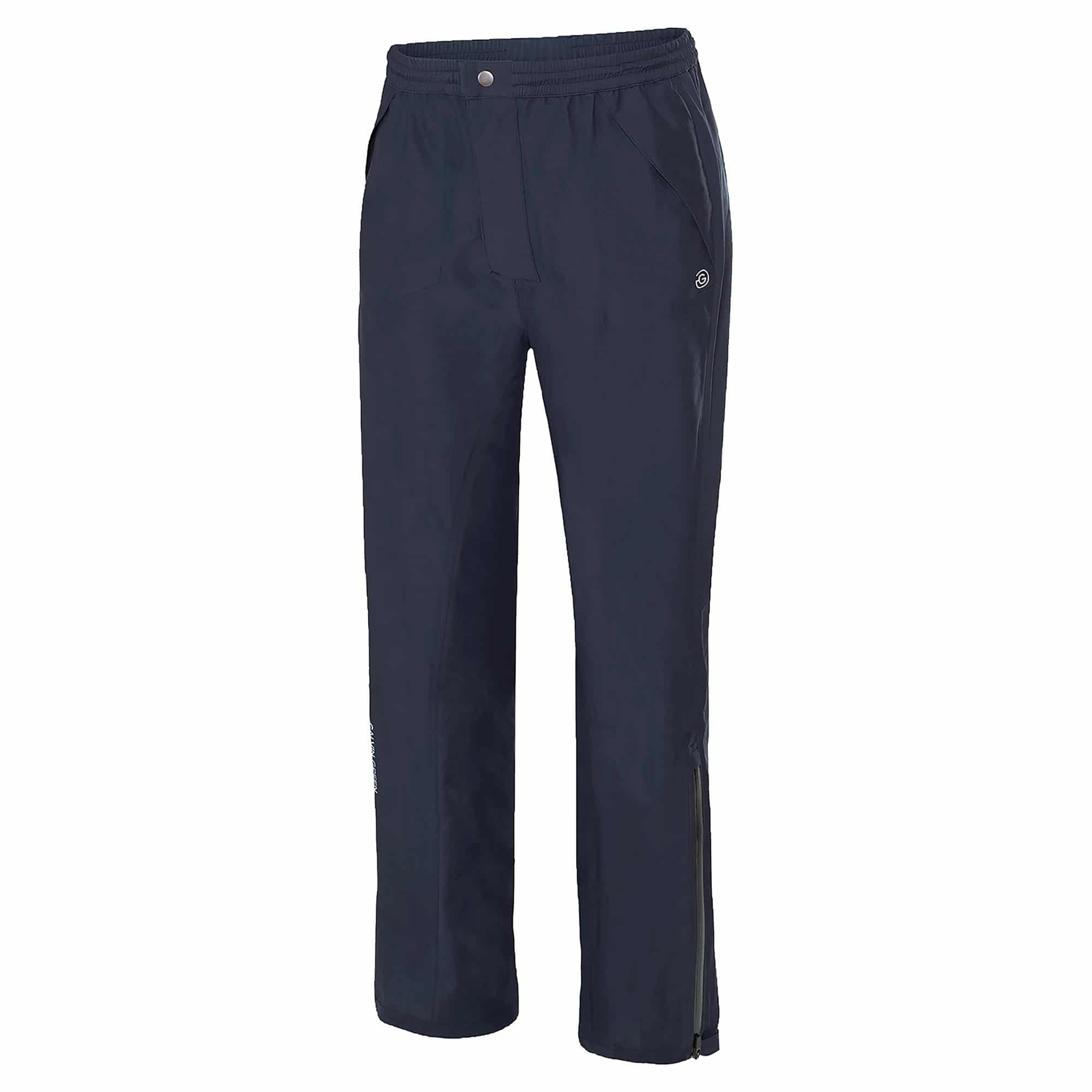 Galvin Green Arthur PacLite Gore-Tex Mens Waterproof Golf Trousers Navy